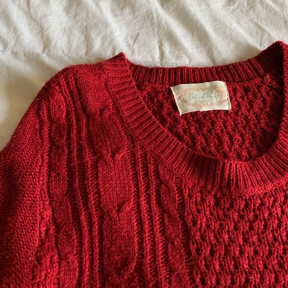 🛍Red Sweater - Picture 3 of 6